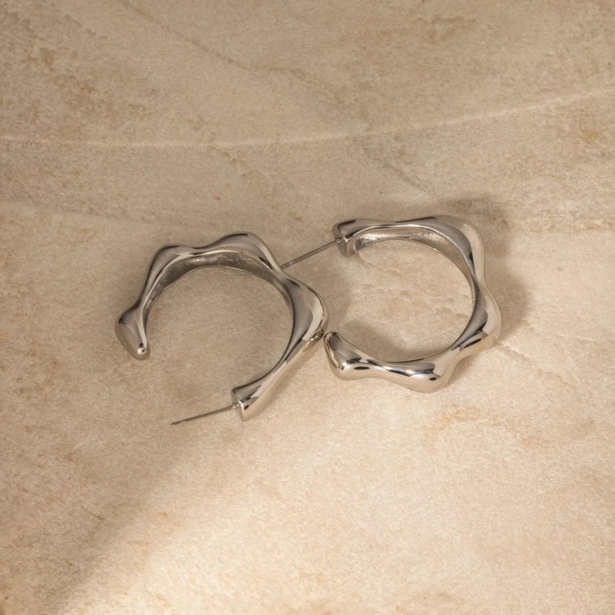 18K Gold Plated | Daisy Flower Earrings